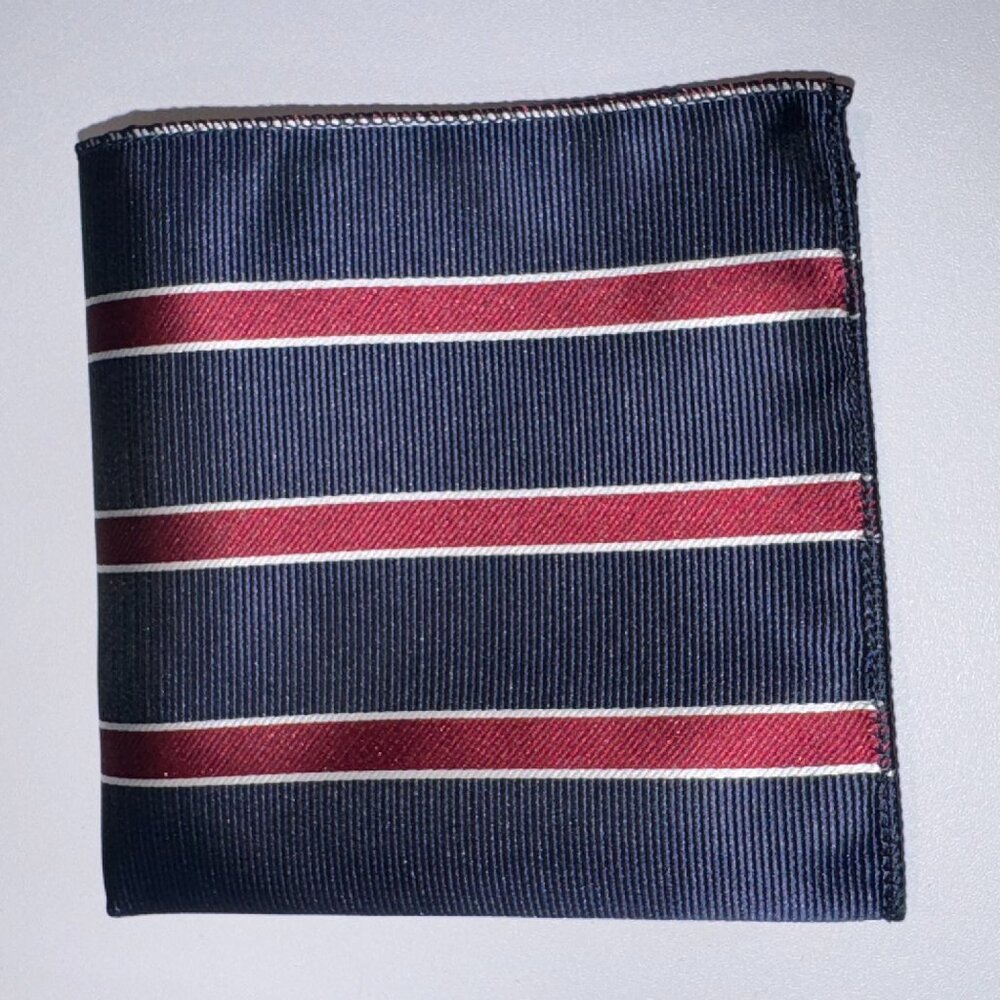 NEW! Pocket Square & Coordinating Lapel Pin